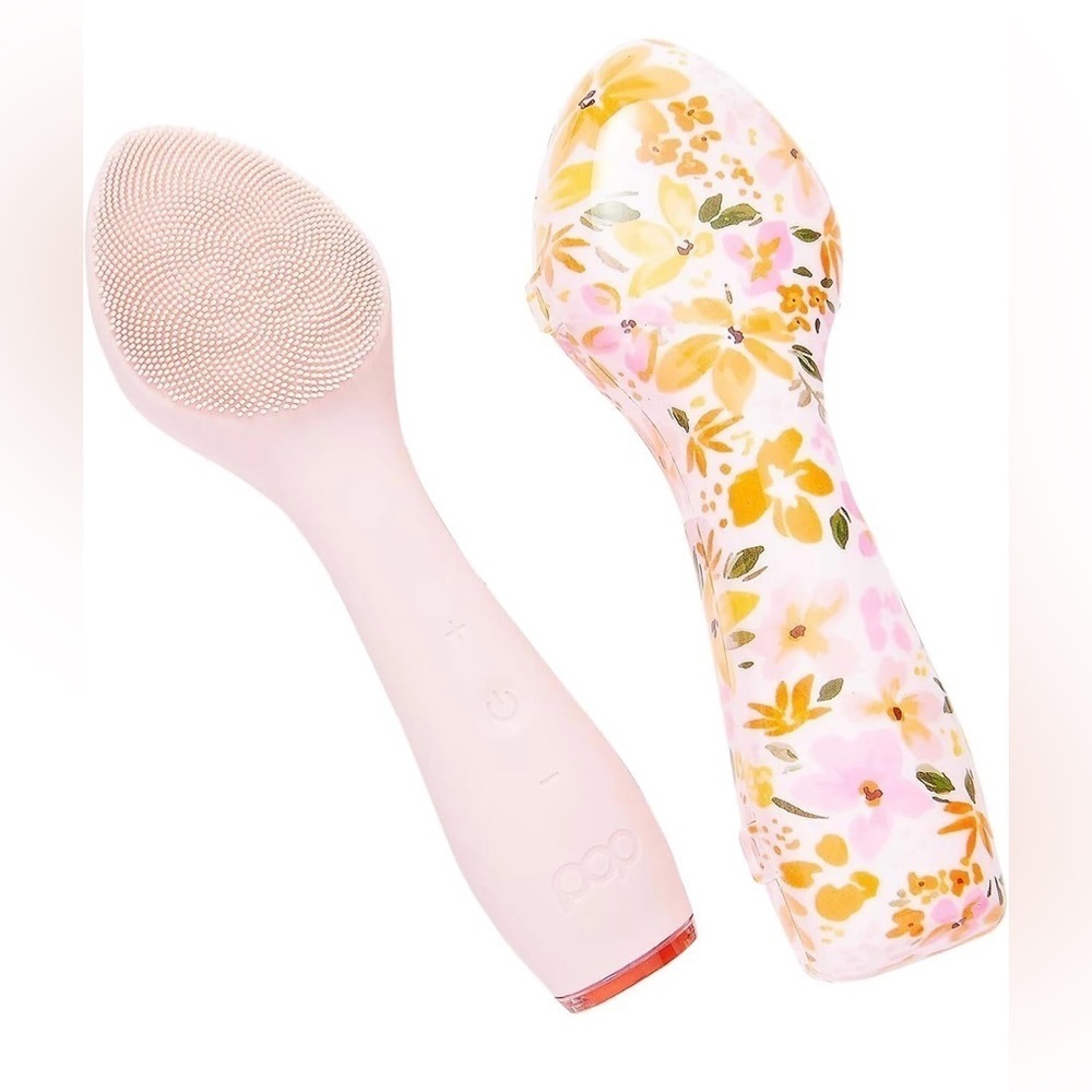 Pop Sonic NIB Spade Facial Cleansing Device Silicone Pore Cleaning Tool w/Case - Picture 5 of 8